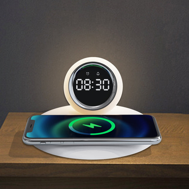 Wake-up light for tenåringer med lading