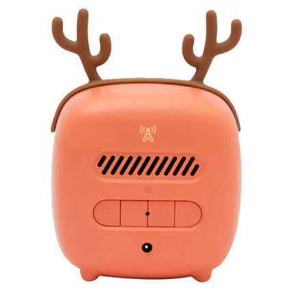 Hjort vekkerklokke for barn med nattlys