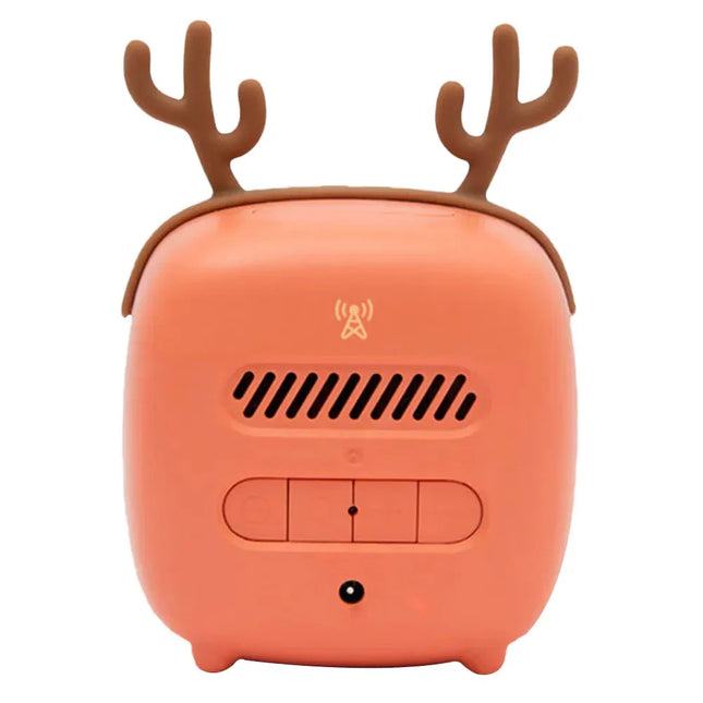Hjort vekkerklokke for barn med nattlys
