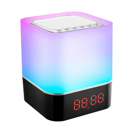 Vekkerklokke lampe med fargeskiftende lys