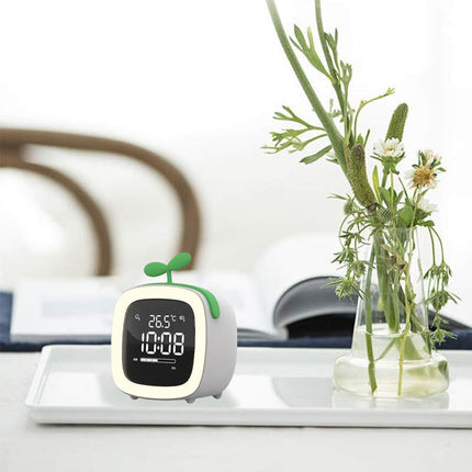 Vekkerklokke med nattlys for barn