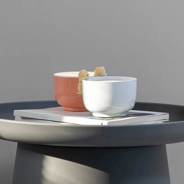 Nattlampe med digital vekkerklokke