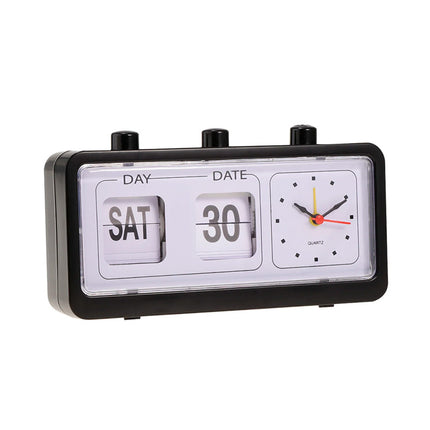Retro flip-klokke med alarmfunksjon