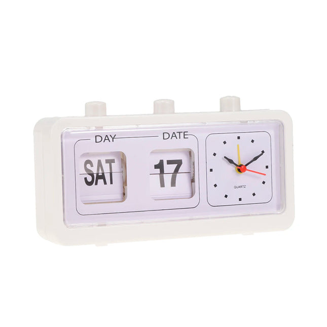 Retro flip-klokke med alarmfunksjon