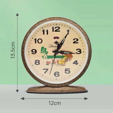 Retro vekkerklokke med nostalgisk design