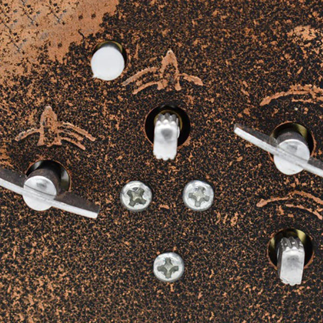 Retro vekkerklokke med nostalgisk design